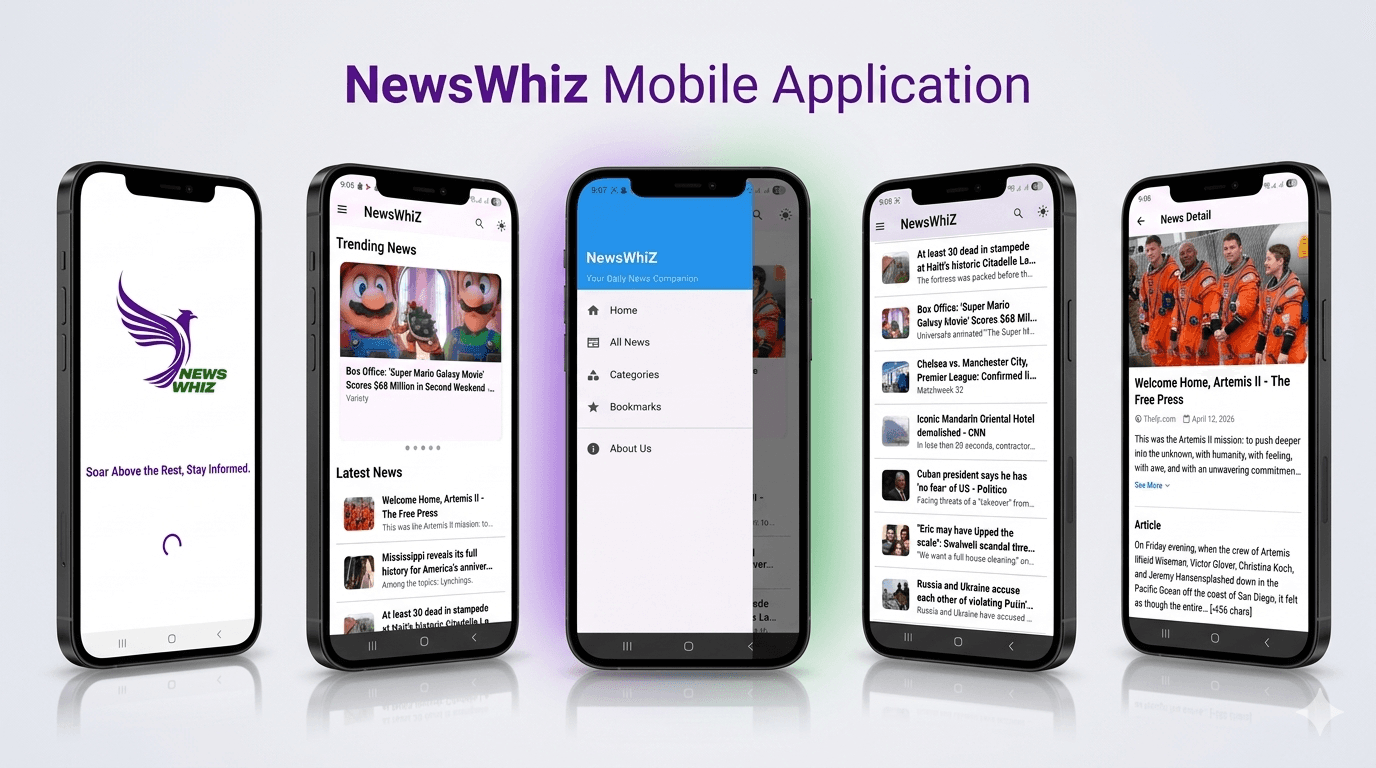 NewsWhiz — News Mobile App